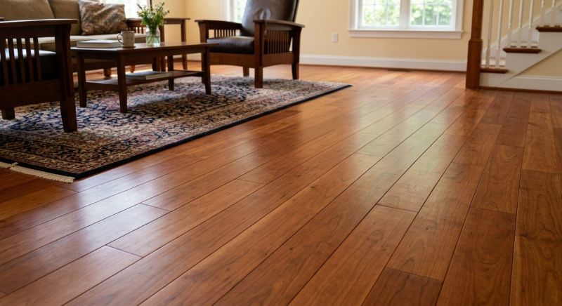 Cherry Floor Installation in Conifer, CO