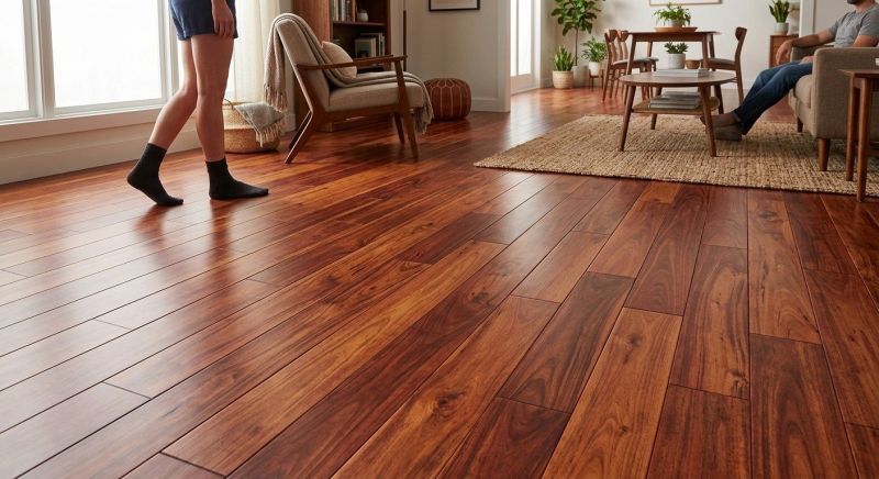 Cherry Floor Installation in Denver County, CO