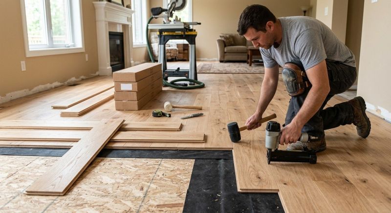 Hardwood Floor Installation in Adams County, CO