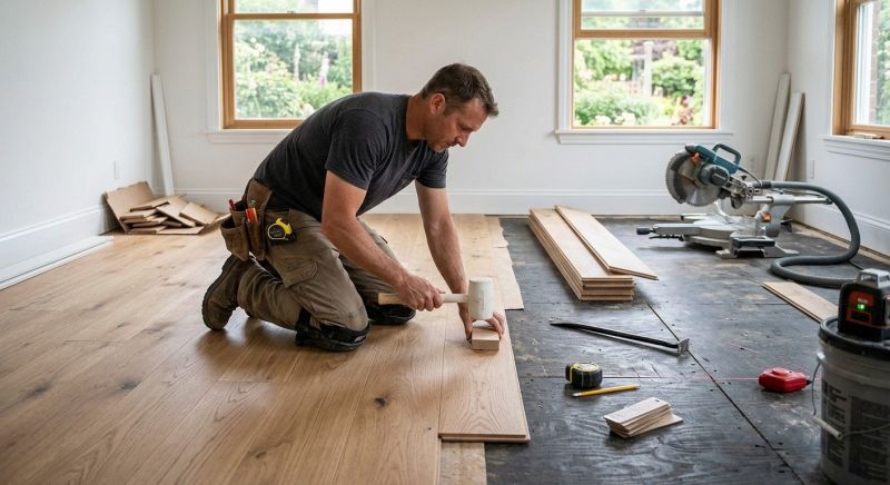 Hardwood Floor Installation in Aurora, CO