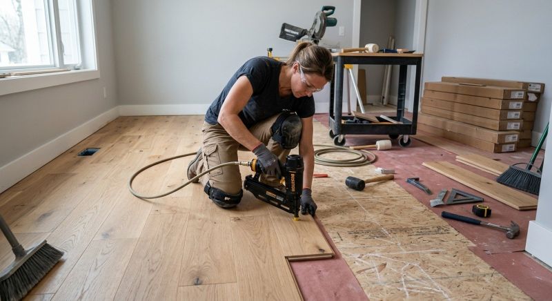 Hardwood Floor Installation in Broomfield, CO