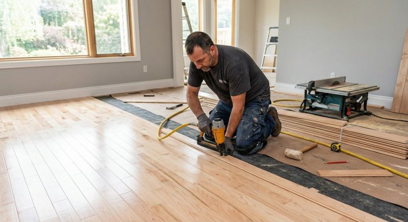 Maple Flooring Installation in Boulder, CO