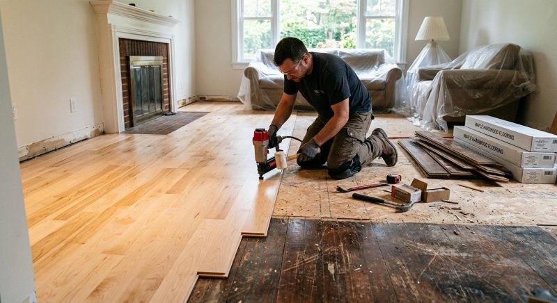 Maple Flooring Installation in Boulder, CO