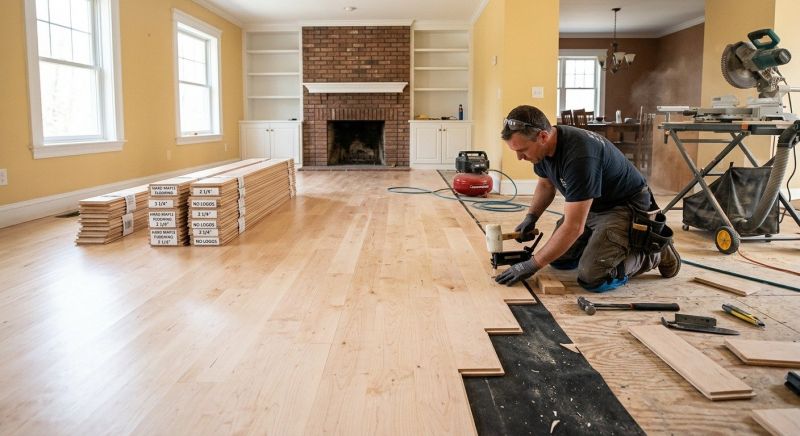 Maple Flooring Installation in Denver, CO