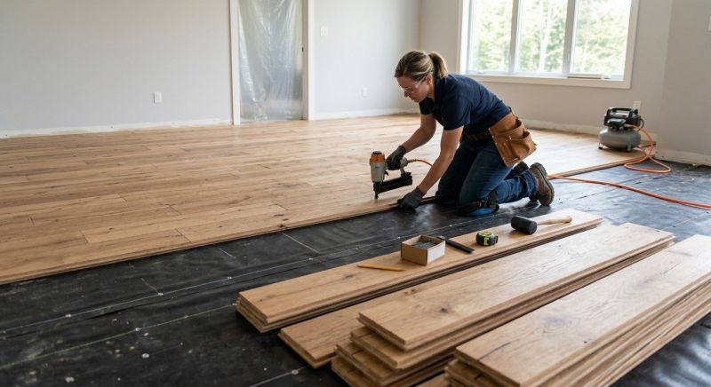 Plank Floor Installation in Golden, CO