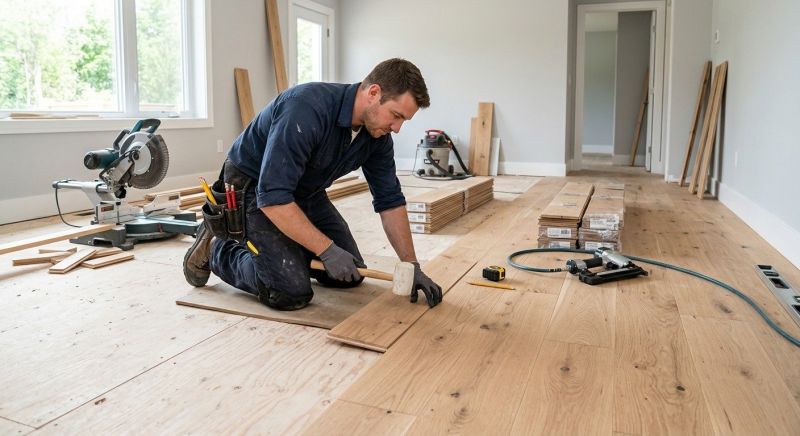 Plank Floor Installation in Golden, CO
