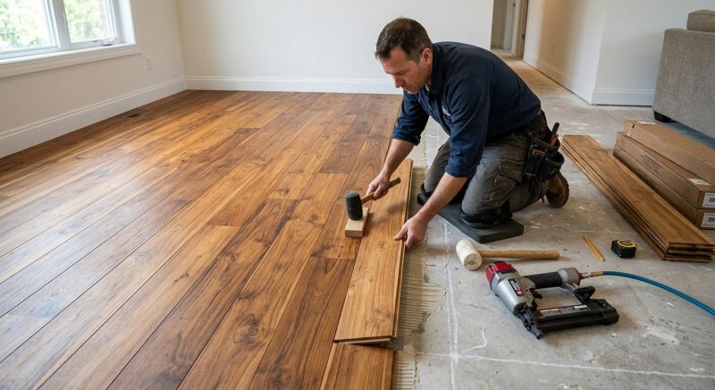 Teak Flooring Installation in Golden, CO