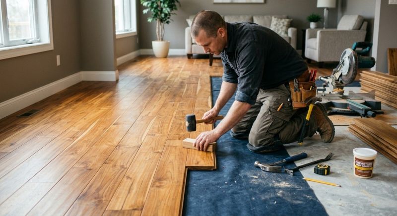 Teak Flooring Installation in Golden, CO