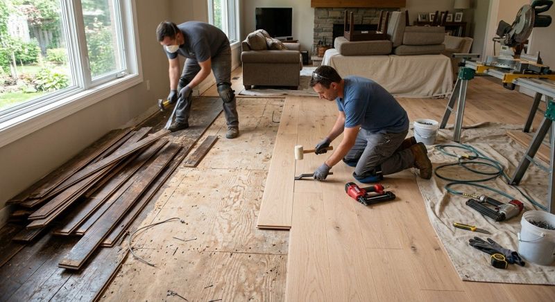 Wood Floor Replacement in Black Hawk, CO